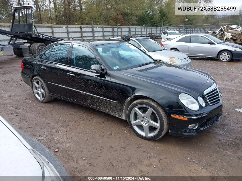 WDBUF72X58B255499 2008 Mercedes-Benz E 550