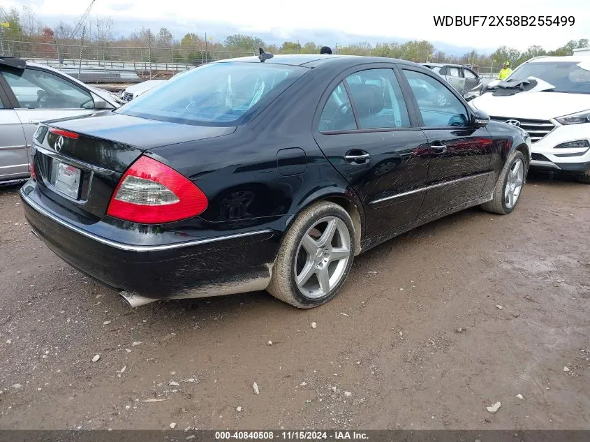 WDBUF72X58B255499 2008 Mercedes-Benz E 550