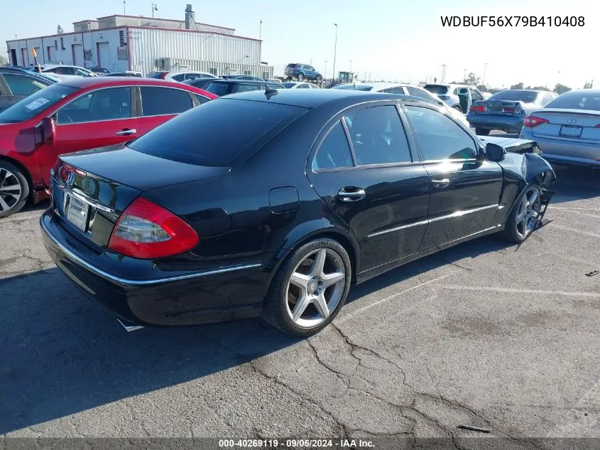 2009 Mercedes-Benz E 350 VIN: WDBUF56X79B410408 Lot: 40269119