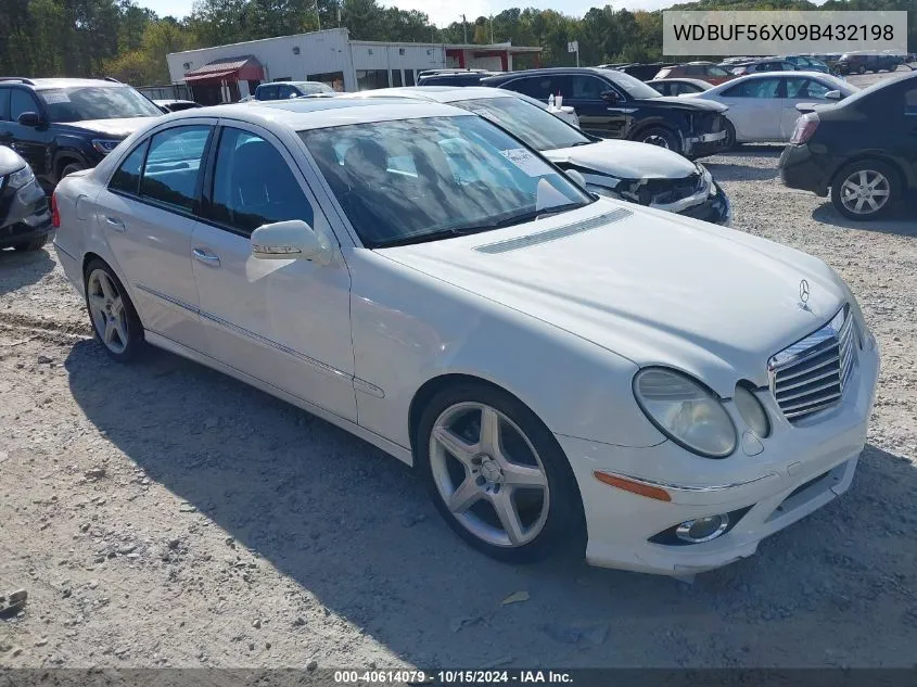 2009 Mercedes-Benz E 350 VIN: WDBUF56X09B432198 Lot: 40614079