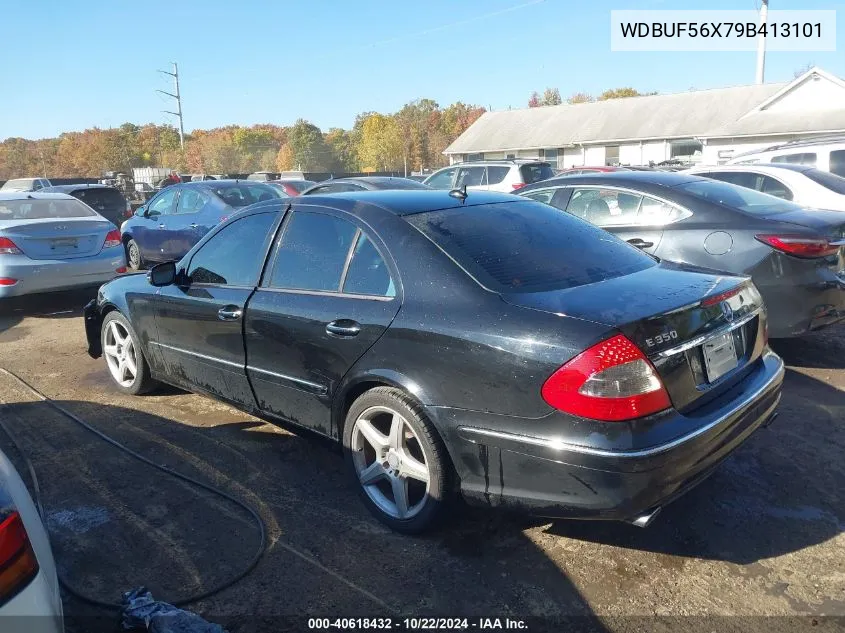 2009 Mercedes-Benz E 350 VIN: WDBUF56X79B413101 Lot: 40618432