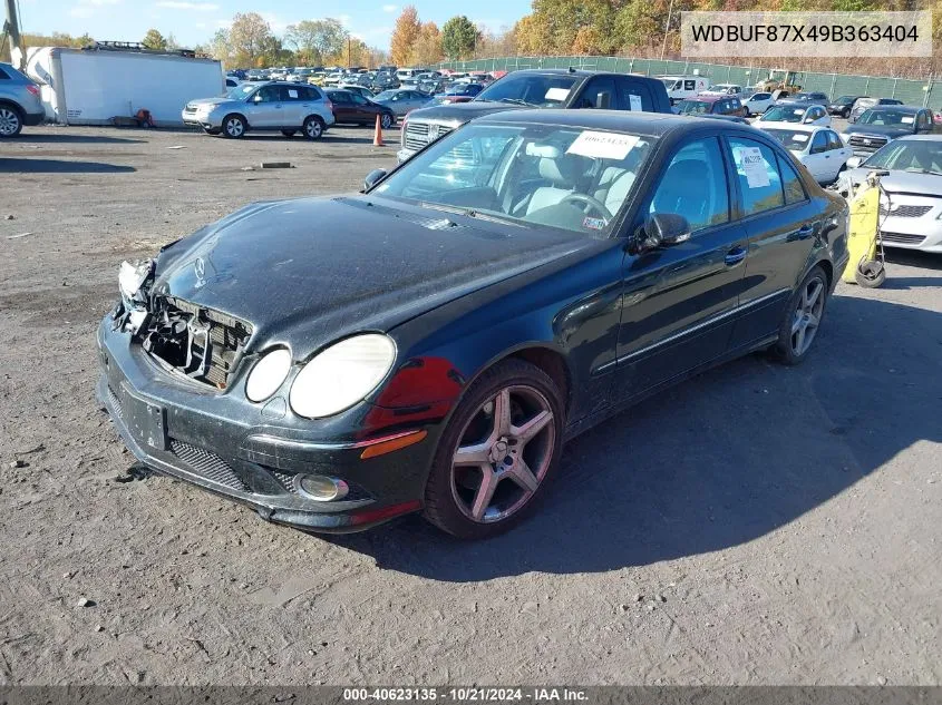 WDBUF87X49B363404 2009 Mercedes-Benz E 350 4Matic