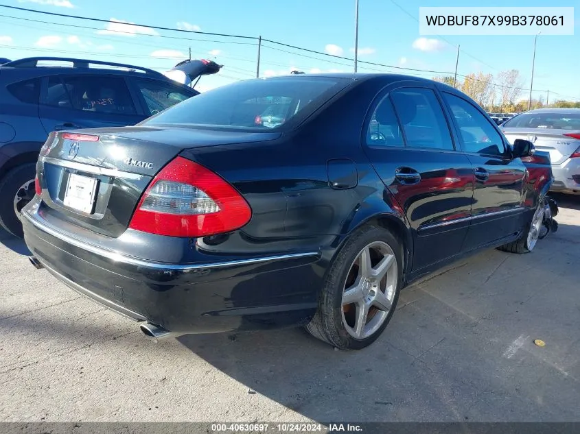 WDBUF87X99B378061 2009 Mercedes-Benz E 350 4Matic