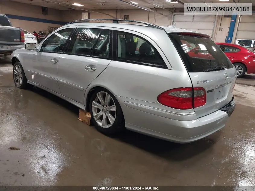 2009 Mercedes-Benz E 350 4Matic VIN: WDBUH87X99B446188 Lot: 40729834