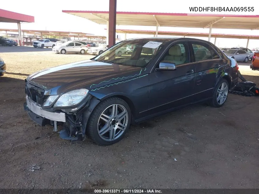 2010 Mercedes-Benz E 350 4Matic VIN: WDDHF8HB4AA069555 Lot: 39613371