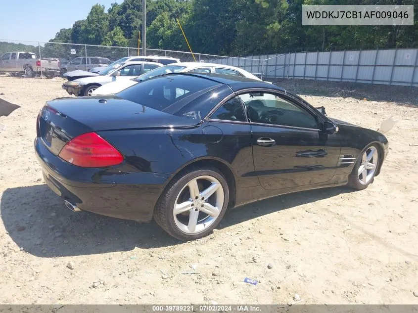 2010 Mercedes-Benz E 550 VIN: WDDKJ7CB1AF009046 Lot: 39789221