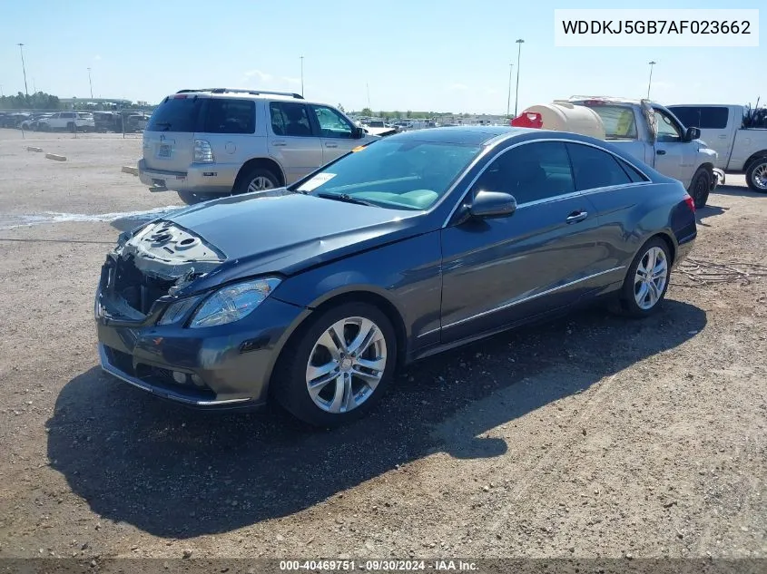 2010 Mercedes-Benz E 350 VIN: WDDKJ5GB7AF023662 Lot: 40469751