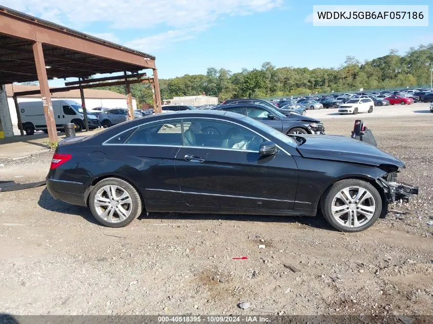 2010 Mercedes-Benz E 350 350 VIN: WDDKJ5GB6AF057186 Lot: 40518395