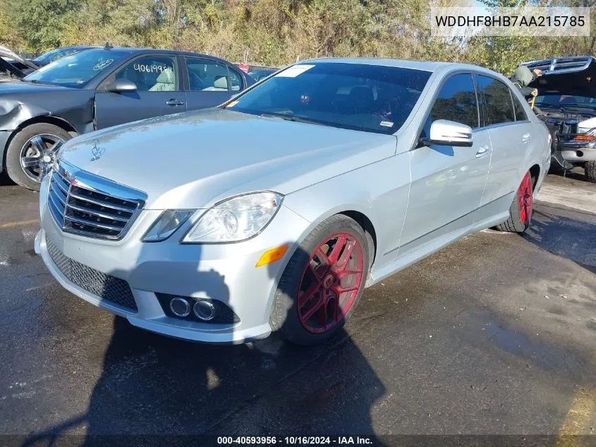 2010 Mercedes-Benz E 350 4Matic VIN: WDDHF8HB7AA215785 Lot: 40593956