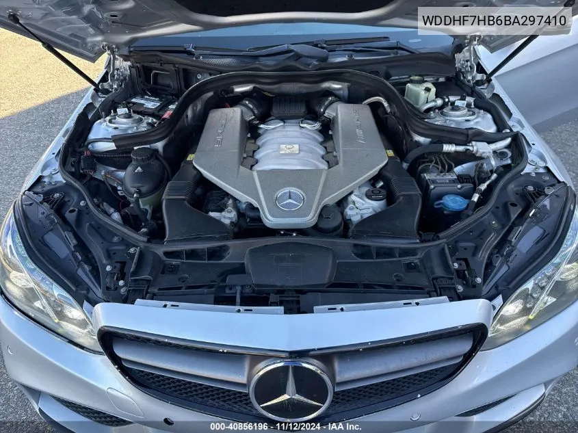 WDDHF7HB6BA297410 2011 Mercedes-Benz E 63 Amg