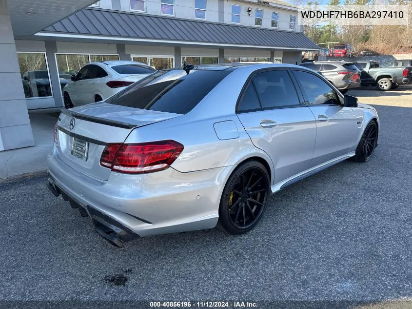 WDDHF7HB6BA297410 2011 Mercedes-Benz E 63 Amg