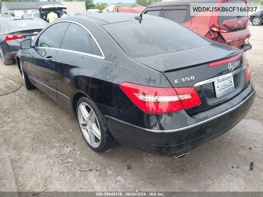 2012 Mercedes-Benz E 350 VIN: WDDKJ5KB6CF166337 Lot: 39648316