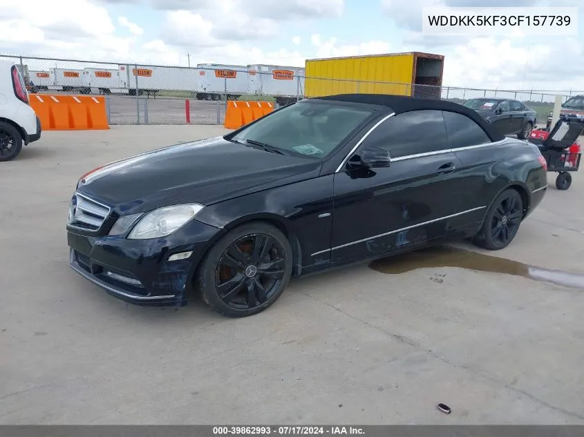 2012 Mercedes-Benz E 350 VIN: WDDKK5KF3CF157739 Lot: 39862993