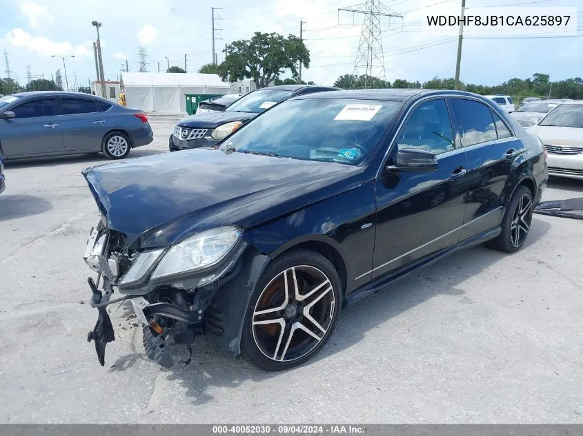 2012 Mercedes-Benz E-Class E 350 VIN: WDDHF8JB1CA625897 Lot: 40052030