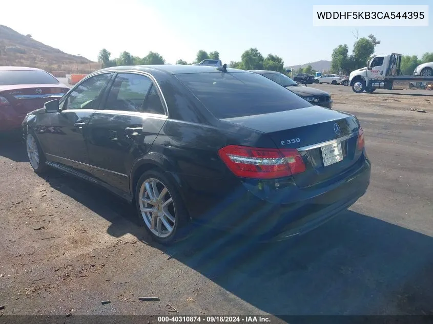 WDDHF5KB3CA544395 2012 Mercedes-Benz E 350