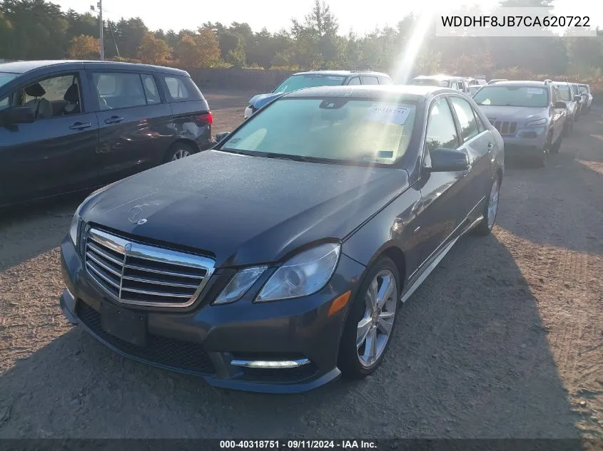 2012 Mercedes-Benz E 350 350 4Matic VIN: WDDHF8JB7CA620722 Lot: 40318751