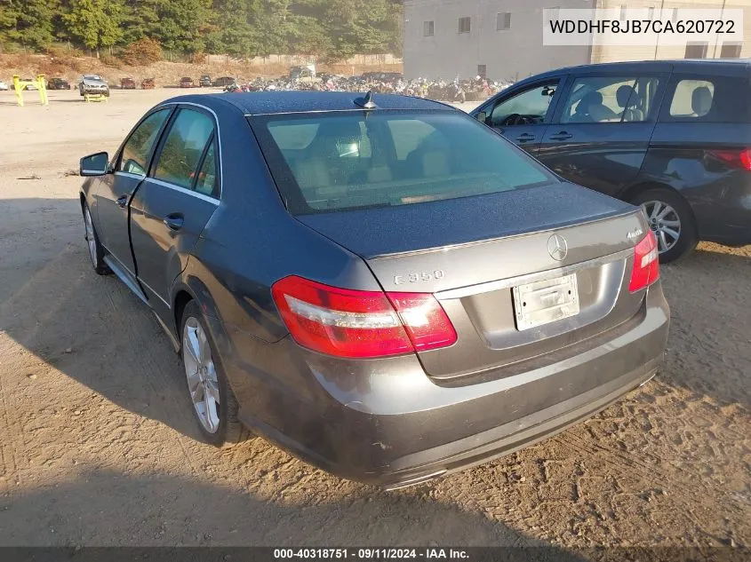 2012 Mercedes-Benz E 350 350 4Matic VIN: WDDHF8JB7CA620722 Lot: 40318751