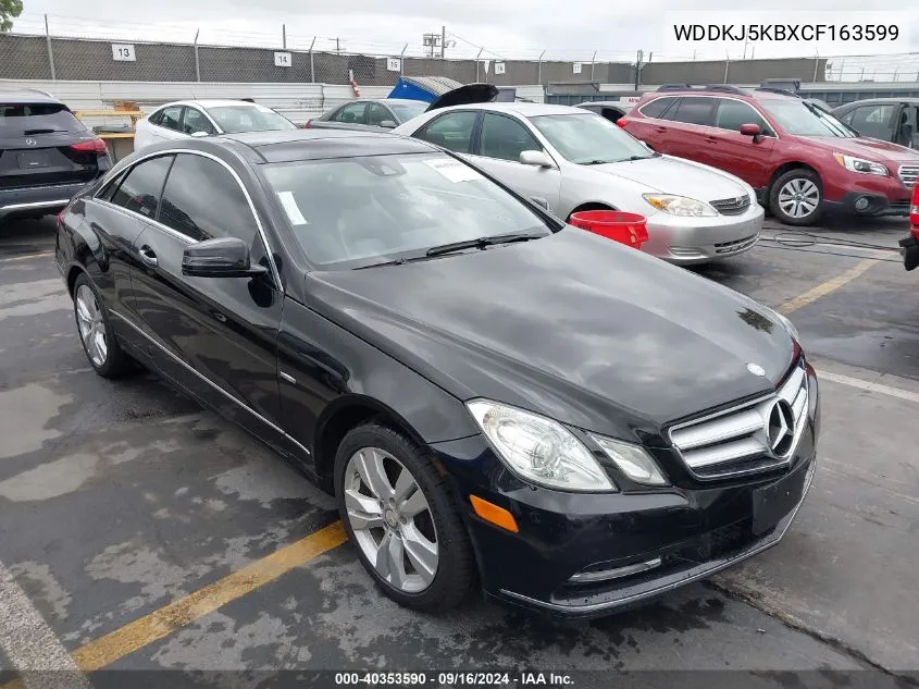 2012 Mercedes-Benz E 350 VIN: WDDKJ5KBXCF163599 Lot: 40353590