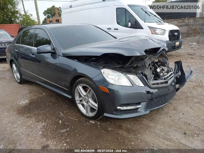 2012 Mercedes-Benz E 350 4Matic VIN: WDDHF8JB7CA620106 Lot: 40436899