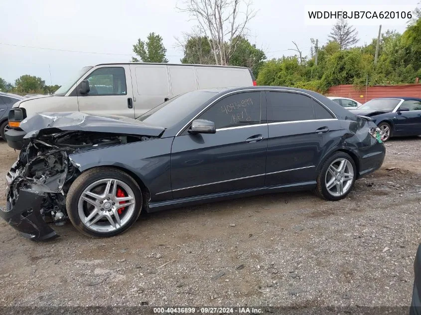 2012 Mercedes-Benz E 350 4Matic VIN: WDDHF8JB7CA620106 Lot: 40436899