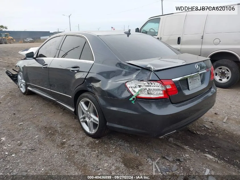 2012 Mercedes-Benz E 350 4Matic VIN: WDDHF8JB7CA620106 Lot: 40436899