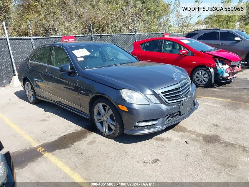 2012 Mercedes-Benz E 350 4Matic VIN: WDDHF8JB3CA559966 Lot: 40515803