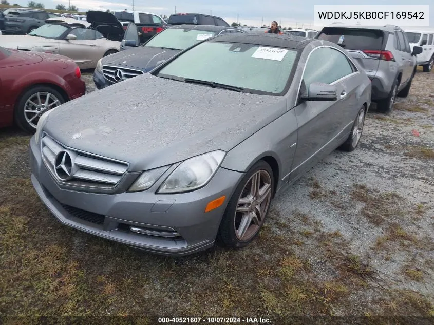 2012 Mercedes-Benz E 350 VIN: WDDKJ5KB0CF169542 Lot: 40521607