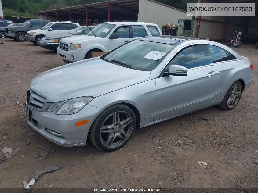 2012 Mercedes-Benz E 350 VIN: WDDKJ5KB4CF167583 Lot: 40522118