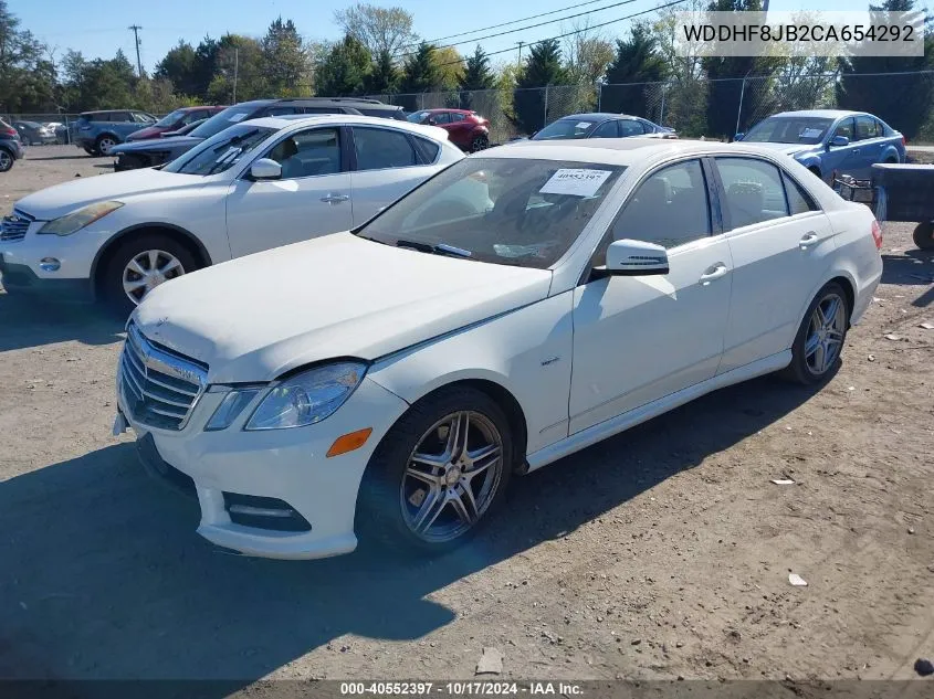 2012 Mercedes-Benz E 350 4Matic VIN: WDDHF8JB2CA654292 Lot: 40552397