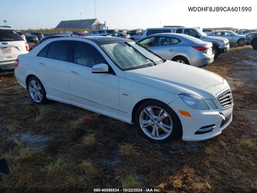 2012 Mercedes-Benz E 350 4Matic VIN: WDDHF8JB9CA601590 Lot: 40598534