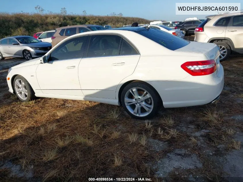 2012 Mercedes-Benz E 350 4Matic VIN: WDDHF8JB9CA601590 Lot: 40598534