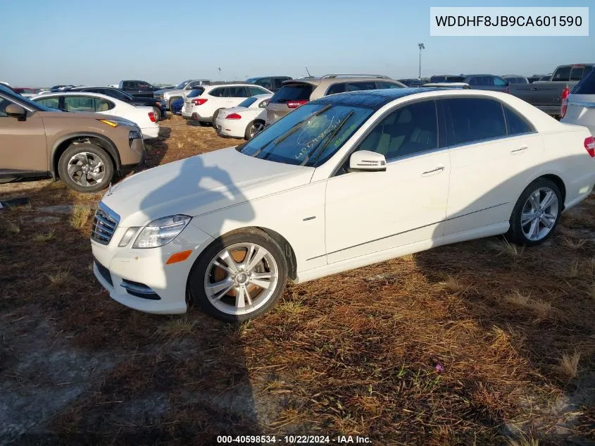 2012 Mercedes-Benz E 350 4Matic VIN: WDDHF8JB9CA601590 Lot: 40598534