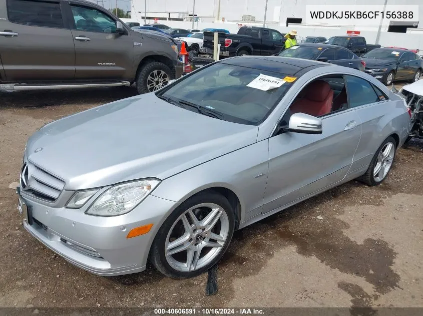 2012 Mercedes-Benz E 350 VIN: WDDKJ5KB6CF156388 Lot: 40606591