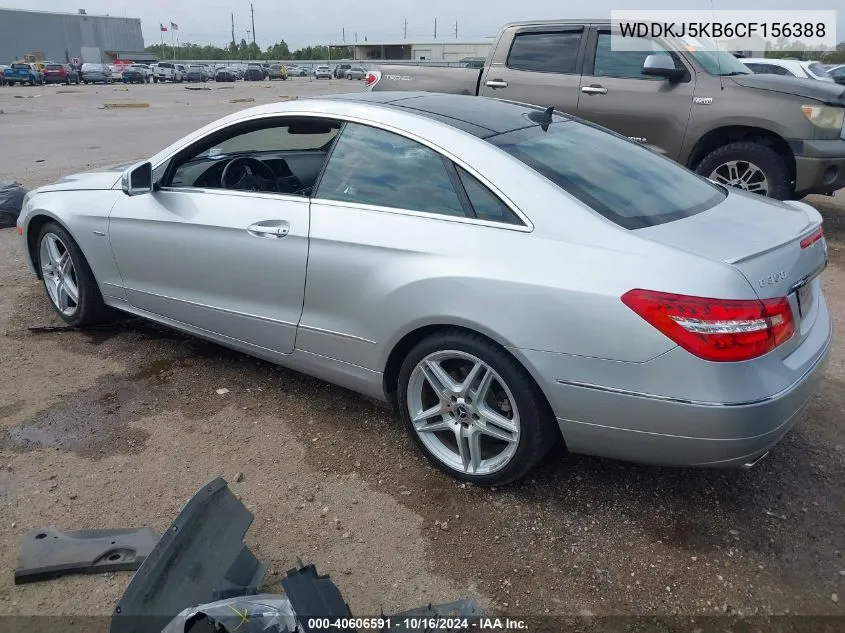 2012 Mercedes-Benz E 350 VIN: WDDKJ5KB6CF156388 Lot: 40606591