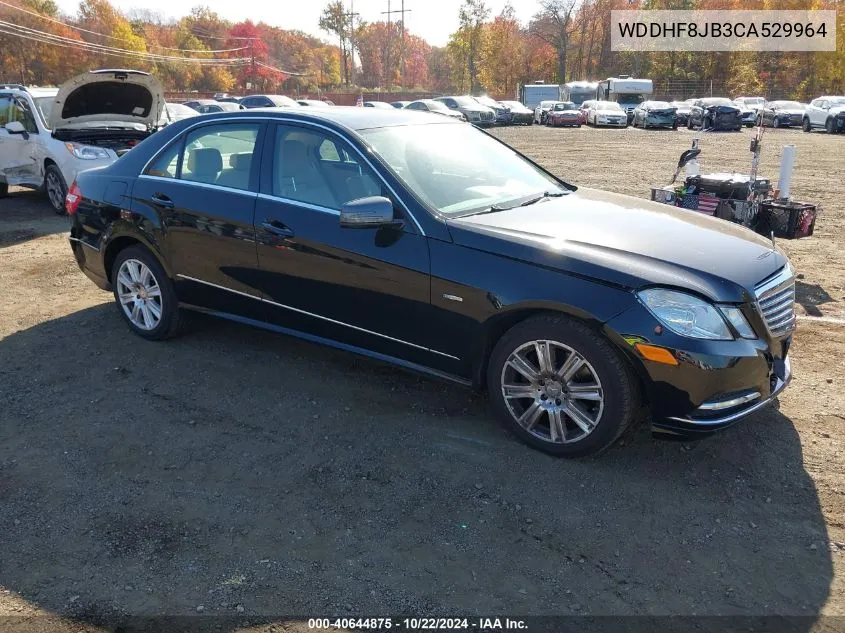 2012 Mercedes-Benz E 350 4Matic VIN: WDDHF8JB3CA529964 Lot: 40644875