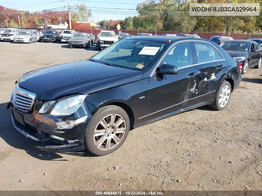 2012 Mercedes-Benz E 350 4Matic VIN: WDDHF8JB3CA529964 Lot: 40644875