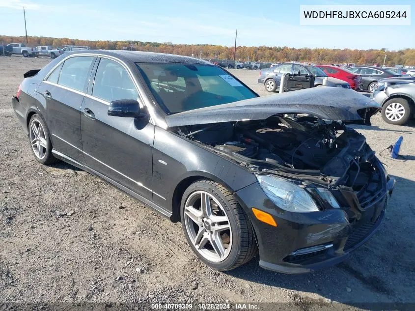 2012 Mercedes-Benz E 350 4Matic VIN: WDDHF8JBXCA605244 Lot: 40709309