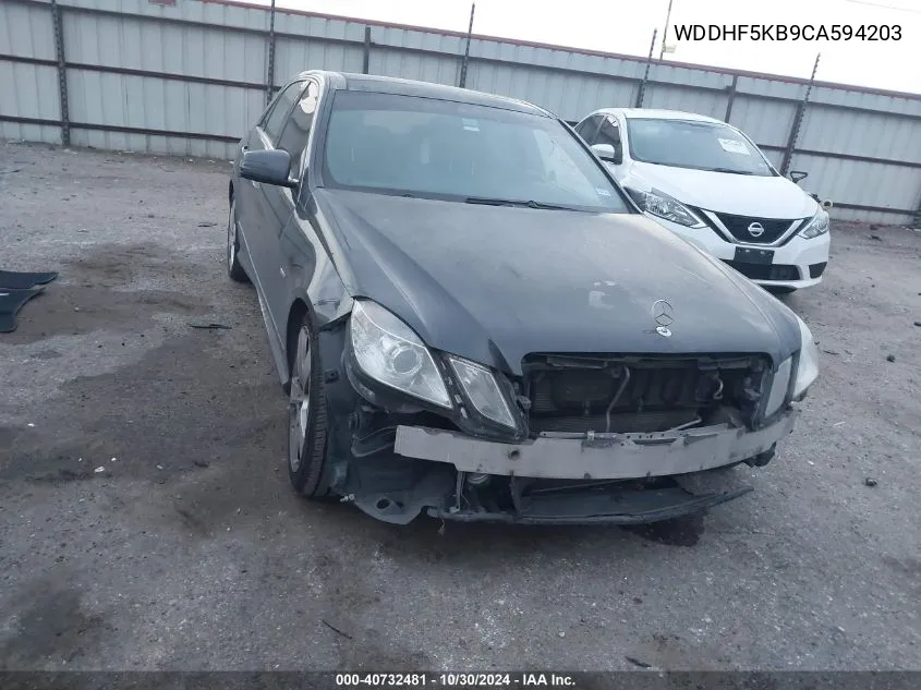 WDDHF5KB9CA594203 2012 Mercedes-Benz E 350