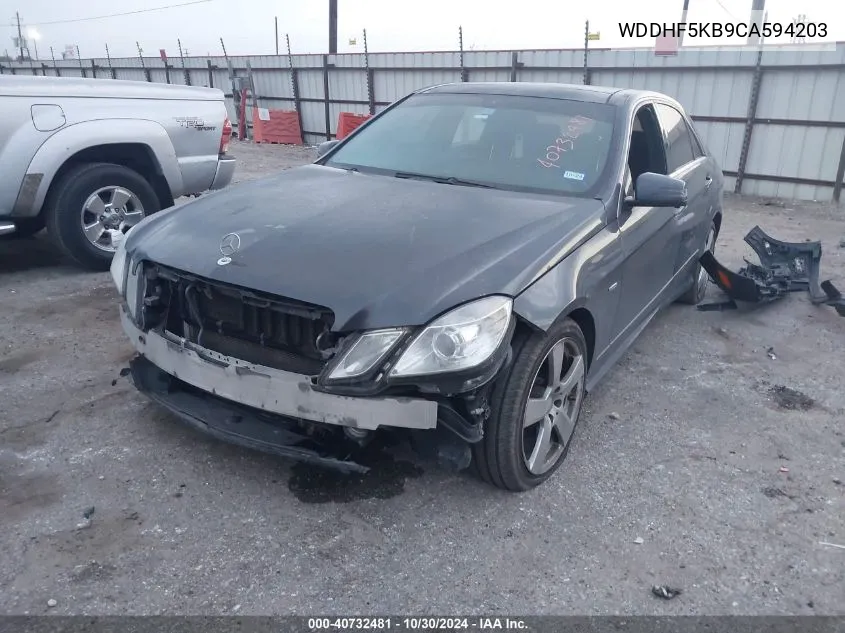 WDDHF5KB9CA594203 2012 Mercedes-Benz E 350