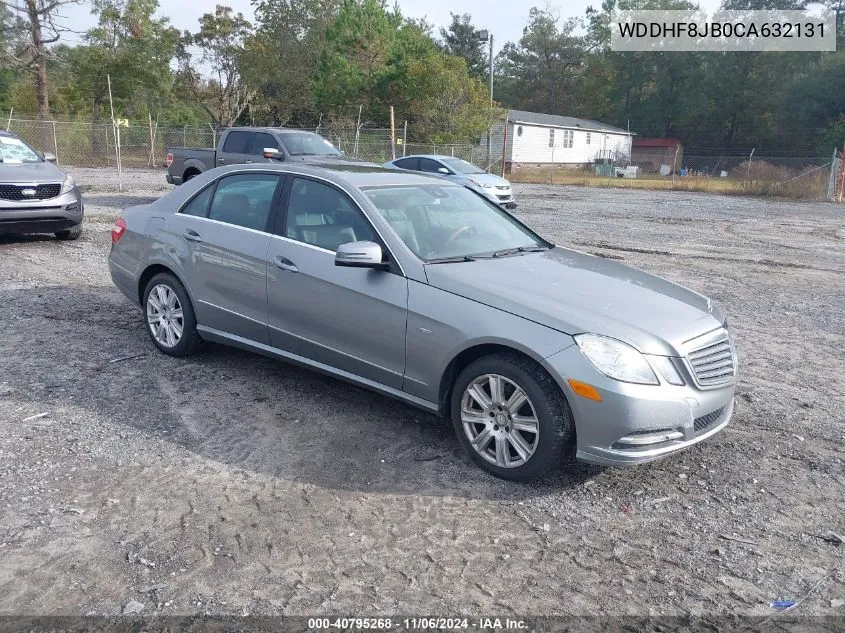 2012 Mercedes-Benz E 350 4Matic VIN: WDDHF8JB0CA632131 Lot: 40795268