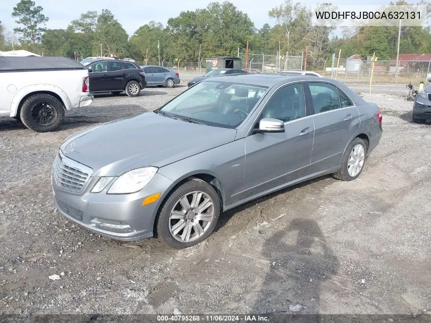 2012 Mercedes-Benz E 350 4Matic VIN: WDDHF8JB0CA632131 Lot: 40795268