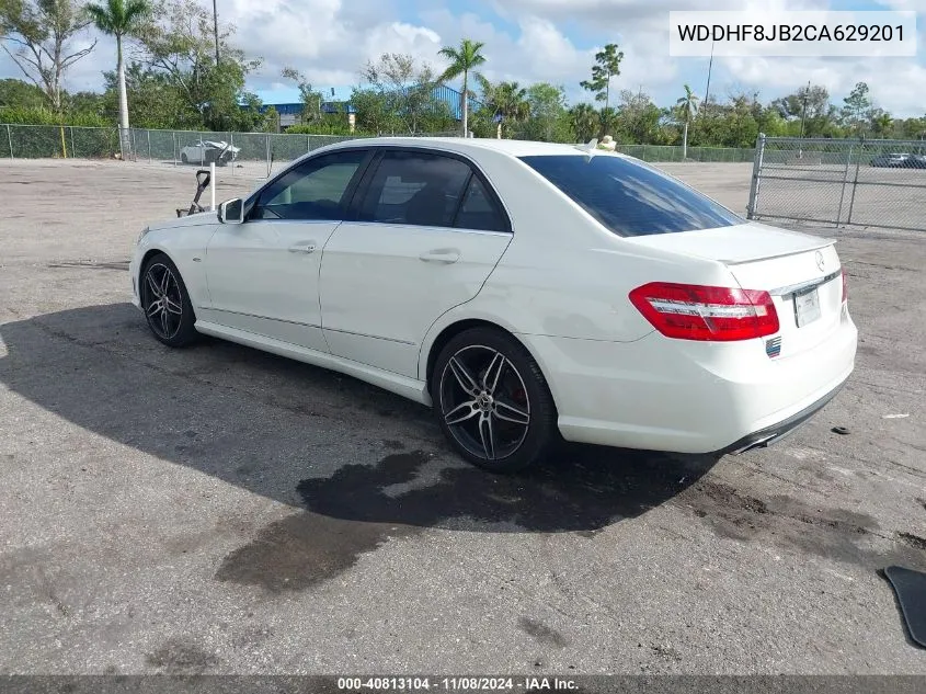 2012 Mercedes-Benz E 350 4Matic VIN: WDDHF8JB2CA629201 Lot: 40813104