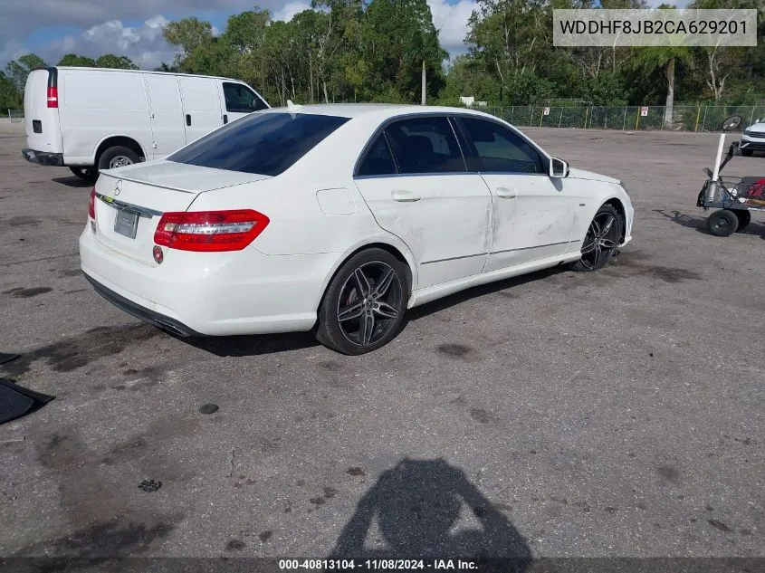 2012 Mercedes-Benz E 350 4Matic VIN: WDDHF8JB2CA629201 Lot: 40813104