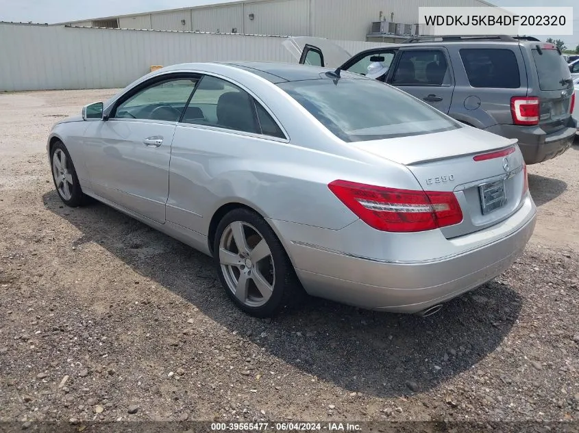 2013 Mercedes-Benz E 350 VIN: WDDKJ5KB4DF202320 Lot: 39565477