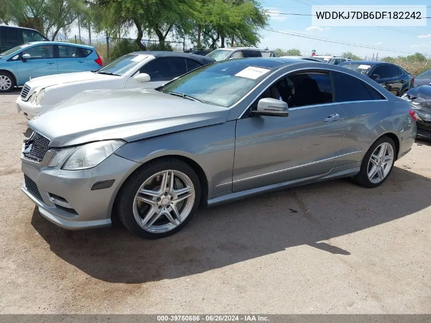 2013 Mercedes-Benz E 550 VIN: WDDKJ7DB6DF182242 Lot: 39750686