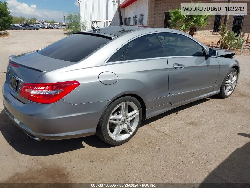 2013 Mercedes-Benz E 550 VIN: WDDKJ7DB6DF182242 Lot: 39750686