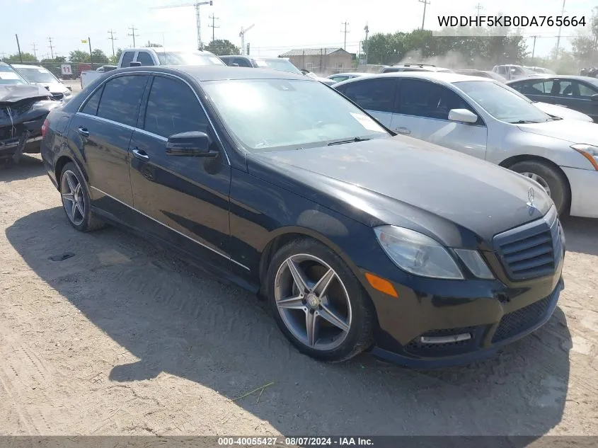 2013 Mercedes-Benz E 350 VIN: WDDHF5KB0DA765664 Lot: 40055427