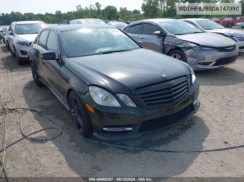 2013 Mercedes-Benz E 350 4Matic VIN: WDDHF8JB5DA747390 Lot: 40085387