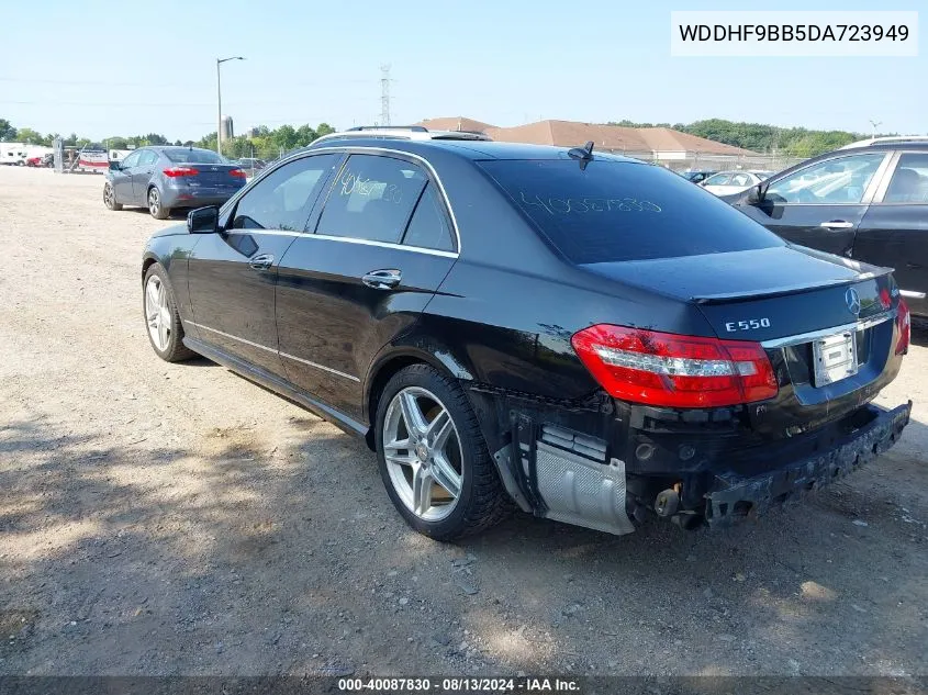 2013 Mercedes-Benz E 550 550 4Matic VIN: WDDHF9BB5DA723949 Lot: 40087830