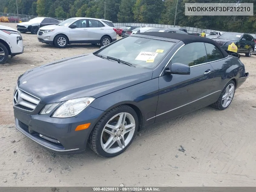 2013 Mercedes-Benz E 350 VIN: WDDKK5KF3DF212210 Lot: 40298813